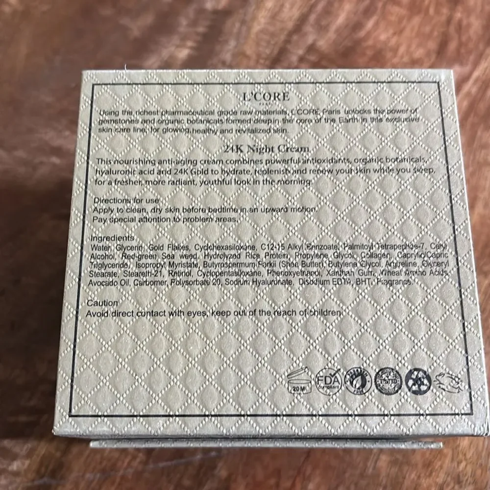 L'Core Paris 24K Gold Nourishing Night Cream